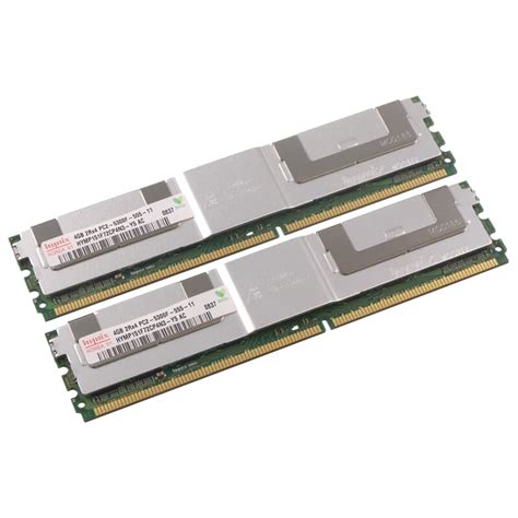 Hynix DDR2-RAM 8GB Kit 2x 4GB PC2-5300F ECC 2R | GEKKO