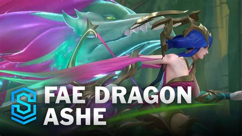 Fae Dragon Ashe Wild Rift Skin Spotlight - YouTube