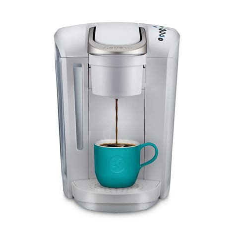 Keurig K-Select Matte White Single Serve Coffee Maker with Automatic ...