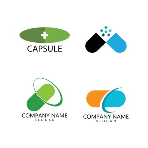 capsule logo icon 2878612 Vector Art at Vecteezy