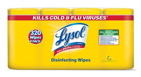 Lysol Disinfecting Wipes Value Blossom