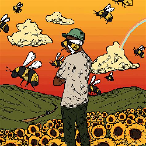 Tyler The Creator Flower Pattern - WORDBLOG