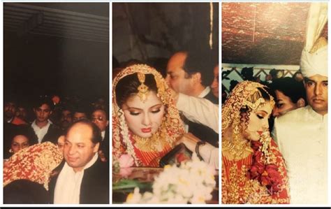 Maryam Nawaz Sharif Wedding Pictures with Captain Safdar