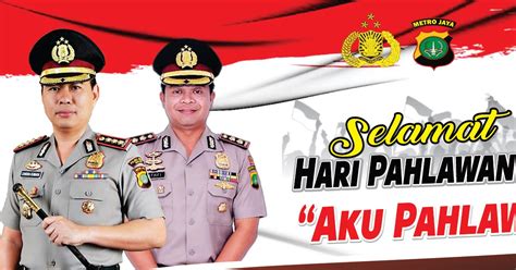 Spanduk Hari Pahlawan 10 November Free Download Vektor - Agen87