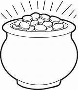 Free Printable Pot Of Gold Coloring Pages  Templates sketch template