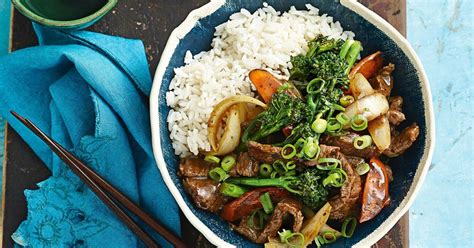 Mongolian lamb stir-fry