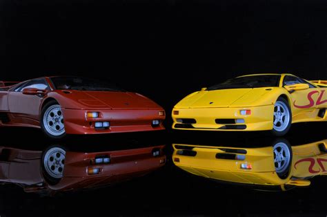 Lamborghini Diablo SV (yellow) - Welly