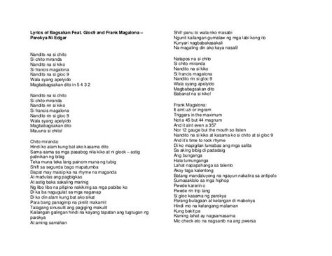 Your Song Lyrics And Chords Parokya Ni Edgar - Sheet and Chords Collection