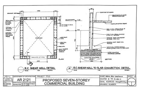 Shear Wall Detail | Student portfolios, How to plan, Concept