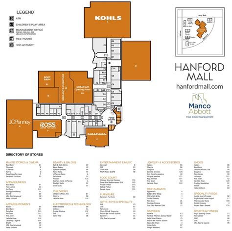 Hanford Mall (60 stores) - shopping in Hanford, California CA 93230 ...