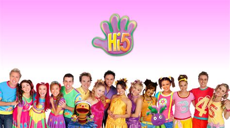 Hi-5 Fans — The Australian Hi-5 family; Stevie, Mary, Tanika,...