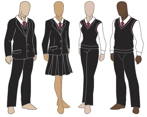 School Uniform Drawing at PaintingValley.com | Explore collection of ...