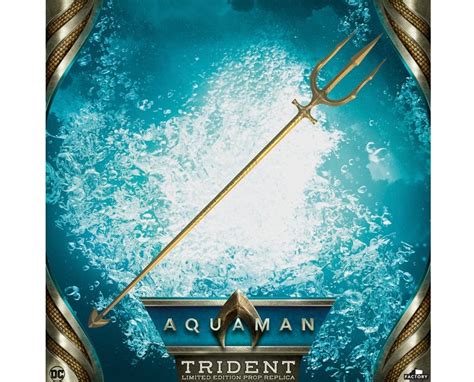 Factory Entertainment Aquaman (2018) Trident Prop Replica | Figures.com