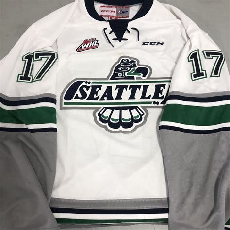 Seattle Thunderbirds XXL Replica Game jersey | SidelineSwap