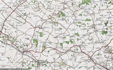 Historic Ordnance Survey Map of West Wickham, 1920