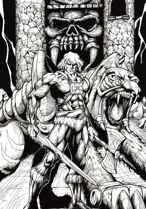 Pin by Clifford Skopland on MOTU & Other Comics | Drawings, Drawing ...