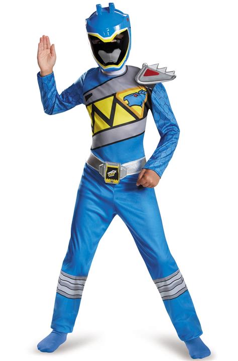 Blue Ranger Dino Charge Classic Child Costume - Walmart.com - Walmart.com