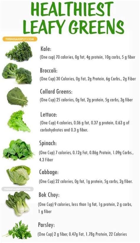 List of Leafy Green Vegetables | Green vegetable recipes, Healthy ...