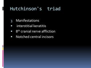 Hutchinson Triad