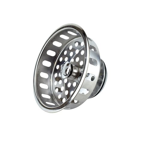 Keeney 3.5-in Chrome Stainless Steel Kitchen Sink Strainer Basket at ...