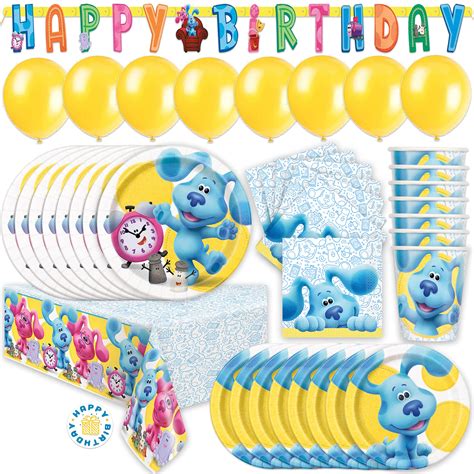 Buy Blues Clues Party Supplies Pack - Blues Clues Birthday Decorations and Blue Clues Birthday ...