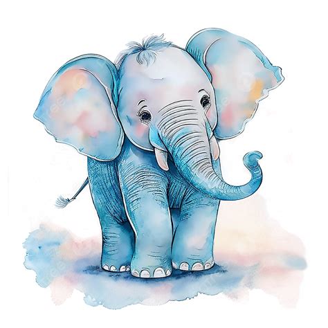 Watercolor Elephant, Elephant, Watercolor, Animal PNG Transparent ...