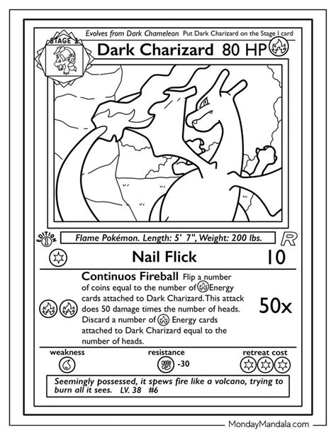 20 Pokemon Card Coloring Pages (Free PDF Printables) | Pokemon cards ...