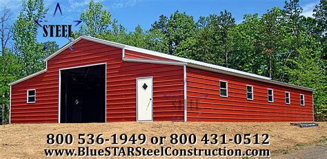 Barns, Metal Barns, Steel Barns #03 | BlueSTAR Steel Buildings LLC