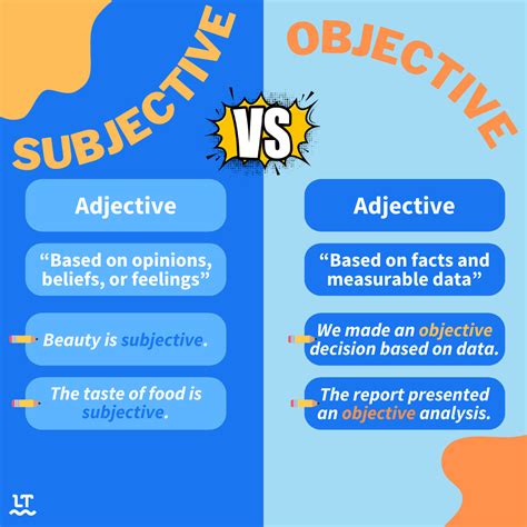 Understand the Difference Between Objective and Subjective