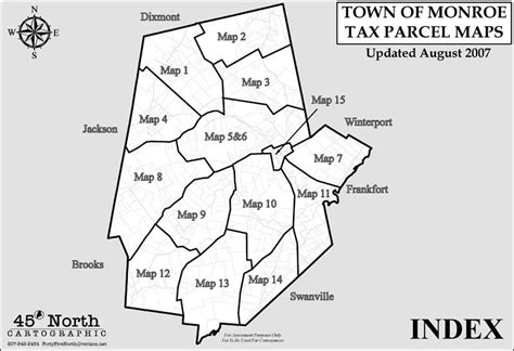 Monroe Tax Map 1 | Town of Monroe