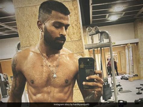 Hardik Pandya Has "Work Mode On" In This Post-Workout Pic | Cricket News