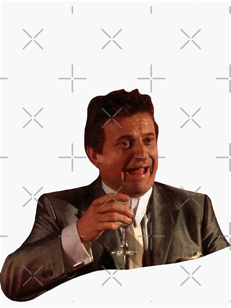 "Tommy DeVito / Goodfellas / Funny How? - Head" Sticker for Sale by ...