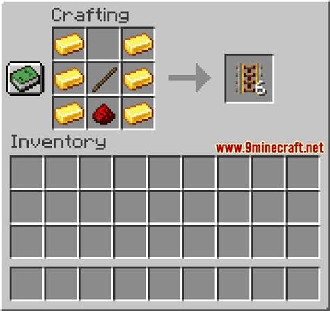 Powered Rail - Wiki Guide - 9Minecraft.Net