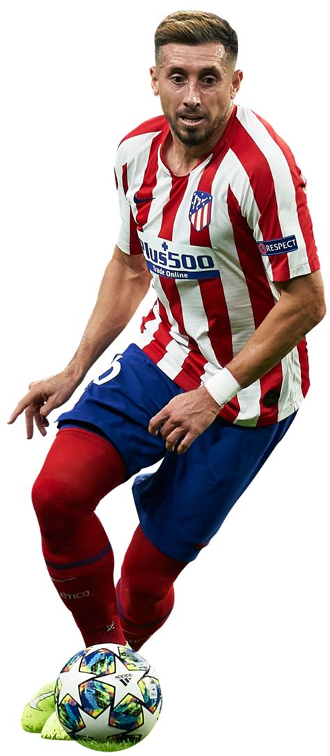 Hector Herrera Atlético Madrid football render - FootyRenders