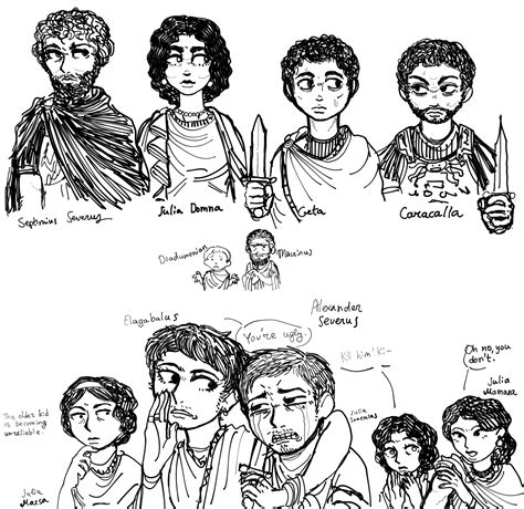 the severan dynasty because im a nerd by LucisDoom on Newgrounds