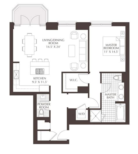 Chicago Luxury Real Estate - Lincoln Park 2520 | Condo floor plans, House floor plans, Luxury ...