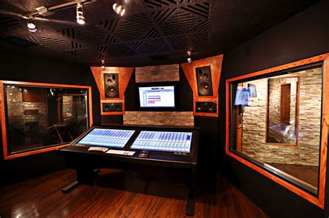 Audio Recording Control Room Design