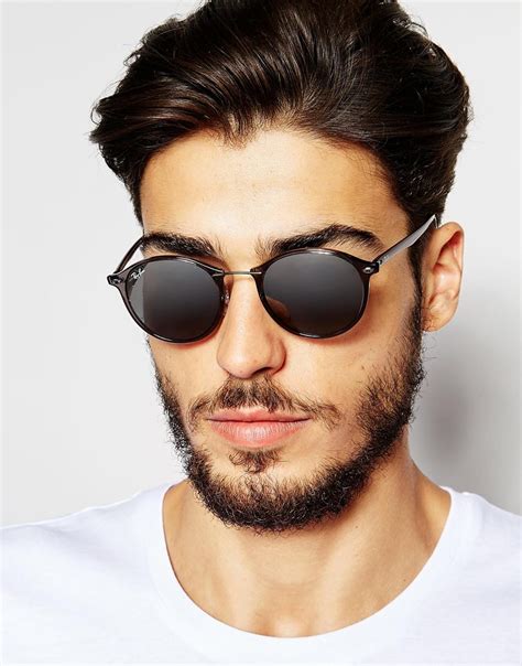 Mens Ray Ban Round Sunglasses | www.tapdance.org