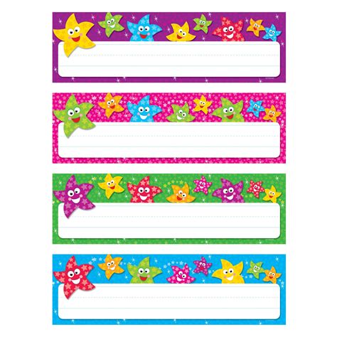 Desk Name Tags Printable