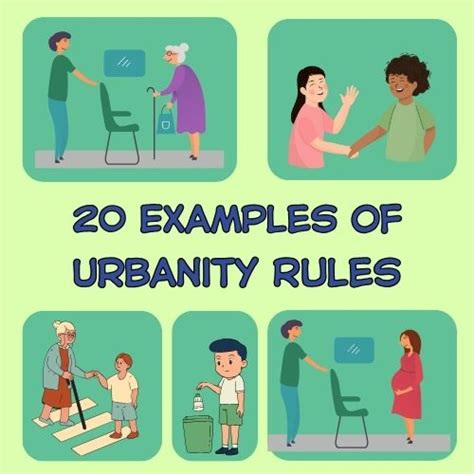 20 Examples of Urbanity Rules – HowForKids