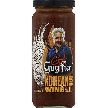Guy Fieri Korean BBQ Wing Sauce, 12 fl oz, (Pack of 6) - Walmart.com
