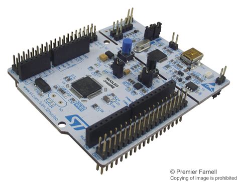 NUCLEO-F446RE - Stmicroelectronics - Development Board, Nucleo-64, STM32F446RE MCU