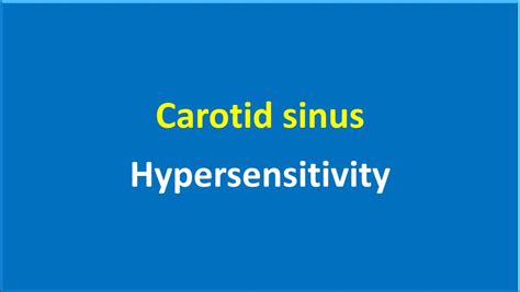 Carotid sinus massage for checking carotid sinus hypersensitivity