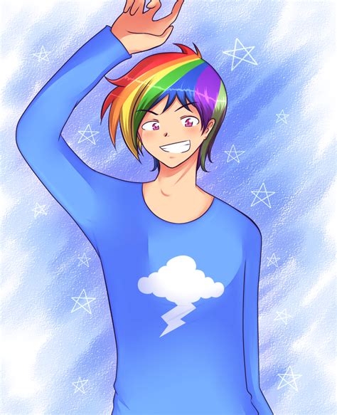 Rainbow Boy - Hello! by superalvichan on DeviantArt