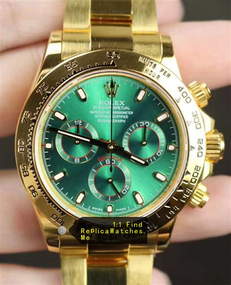 Rolex Daytona 116508 40MM Green Face Replica Watch : Find Replica Watches