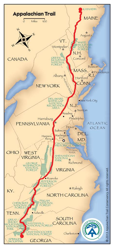 Appalachian Trail Map The People S Trail Map Hiking T - vrogue.co