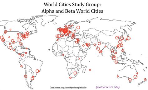 Mapping “Global Cities” | GeoCurrents