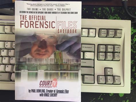 My copy of the Official Forensic Files Casebook on a period-appropriate keyboard. : r/ForensicFiles