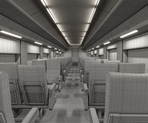 ArtStation - Railway Train Interior | Resources