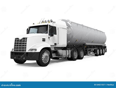 Fuel Tanker Truck Stock Photo - Image: 54421557